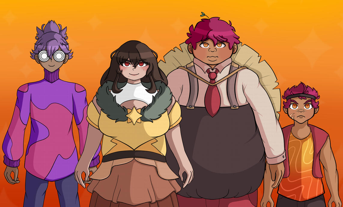 Danganronpa Styled Characters