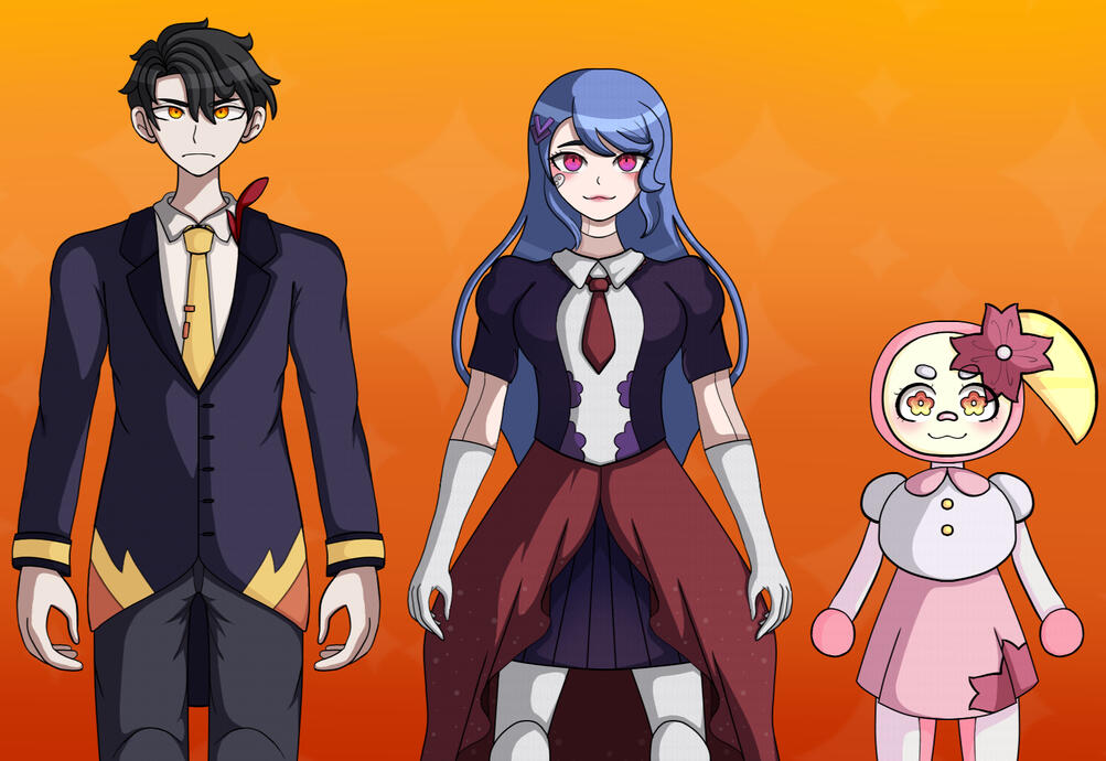 Danganronpa Styled Characters