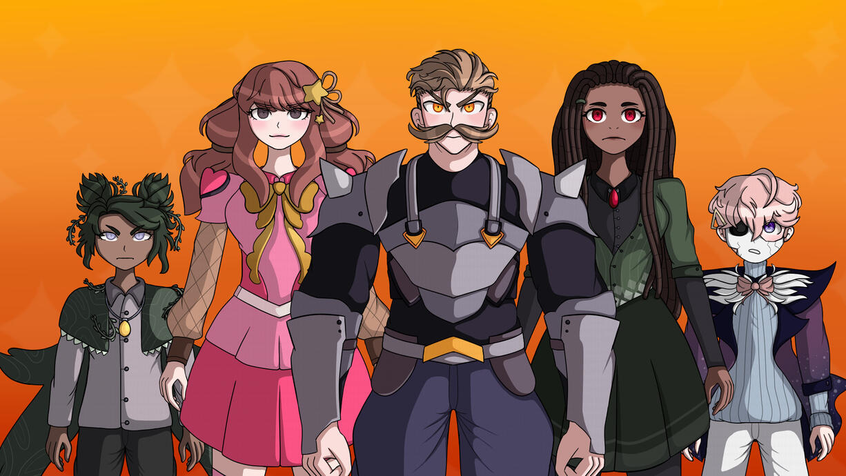 Danganronpa Styled Characters