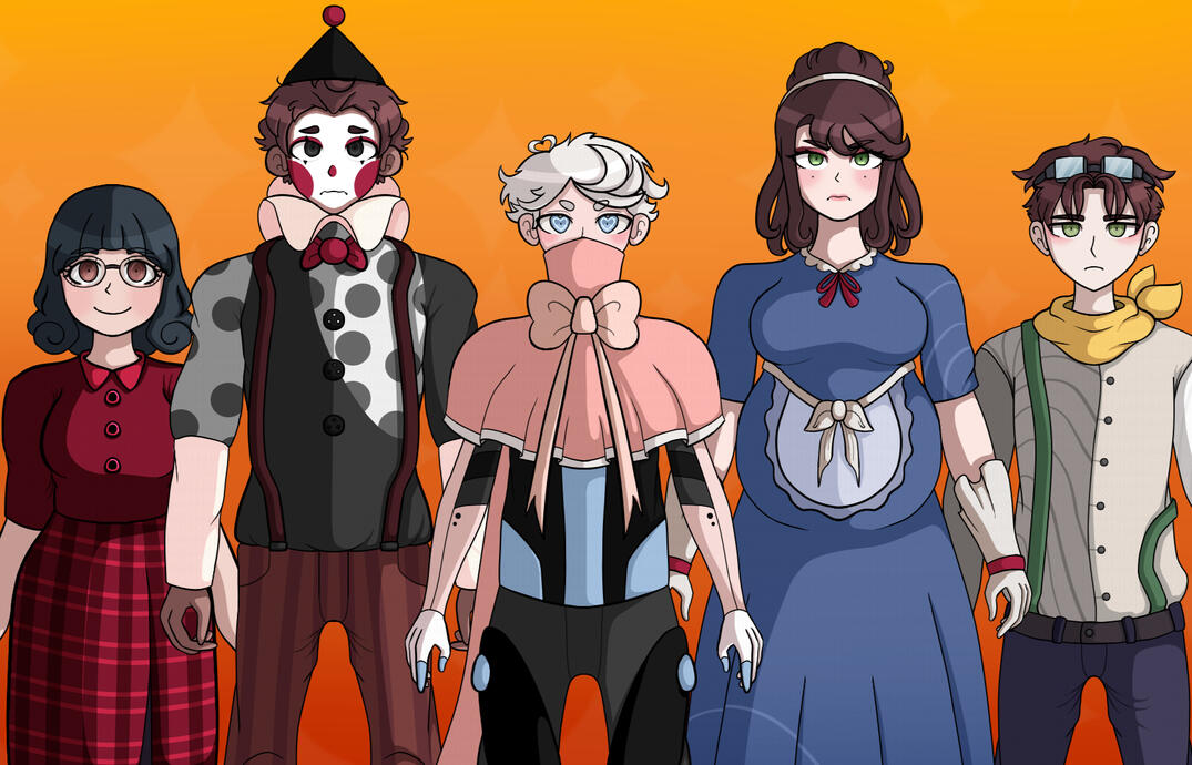Danganronpa Styled Characters